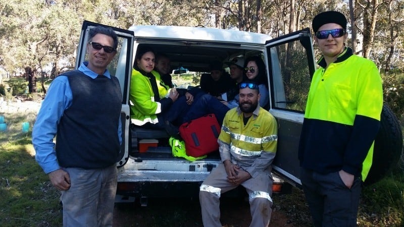 Green Army at Myara Brook Planting