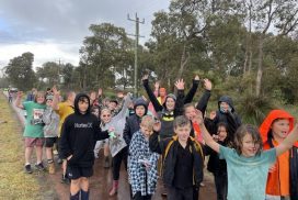 NorthNorth Dandalup children planting